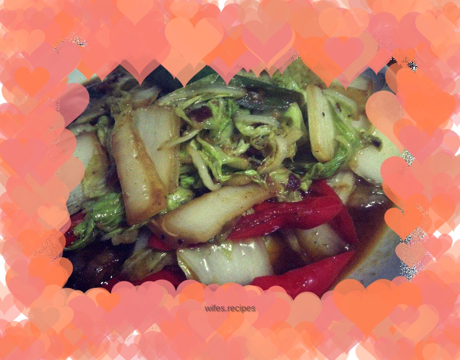 Hot and sour cabbage▪Family dinner