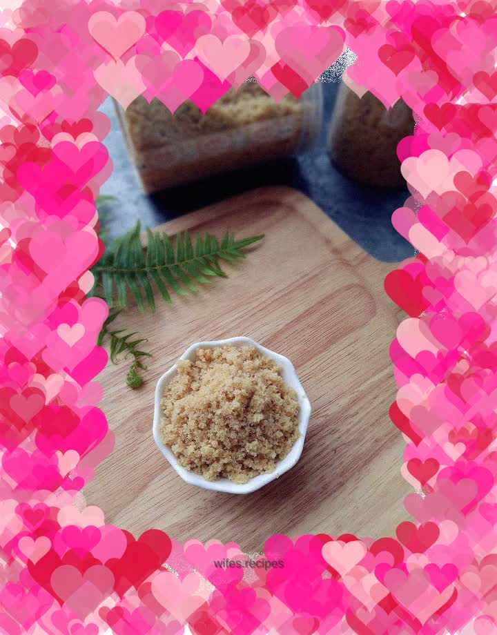 Bread machine version of pork floss