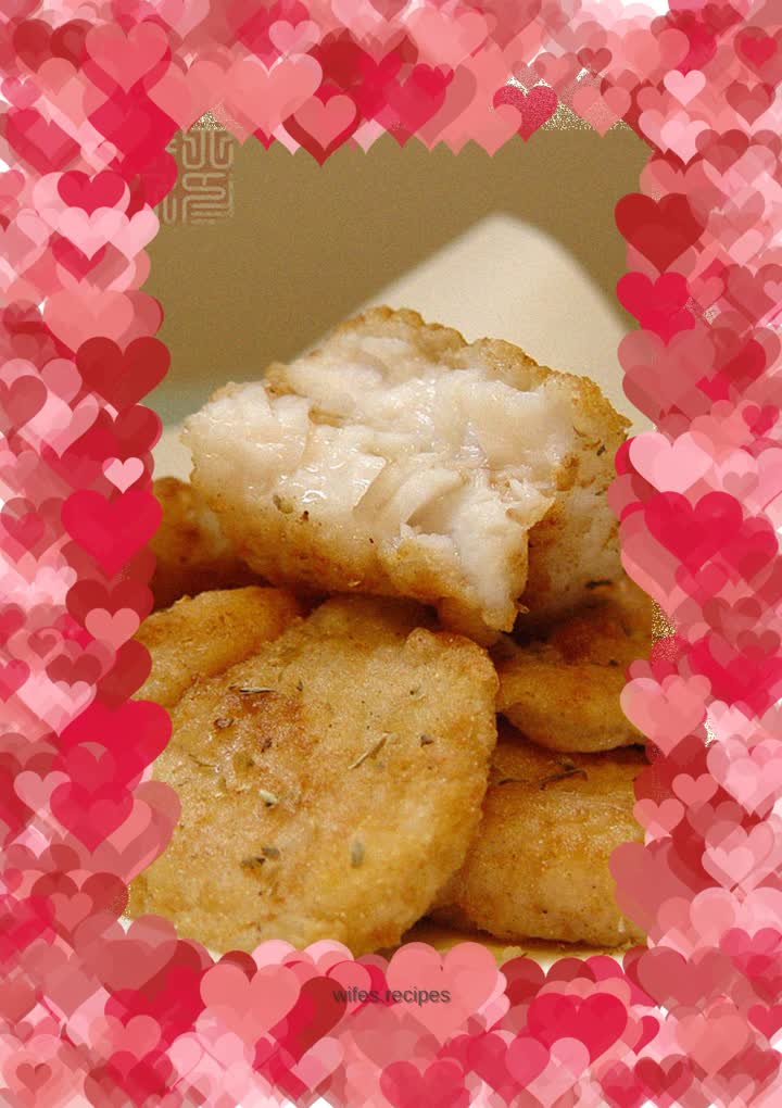 Pan-fried fish fillet