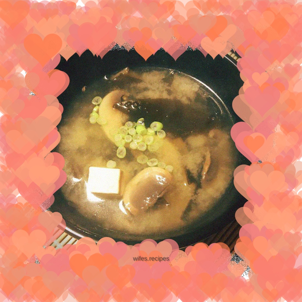 Japanese miso soup