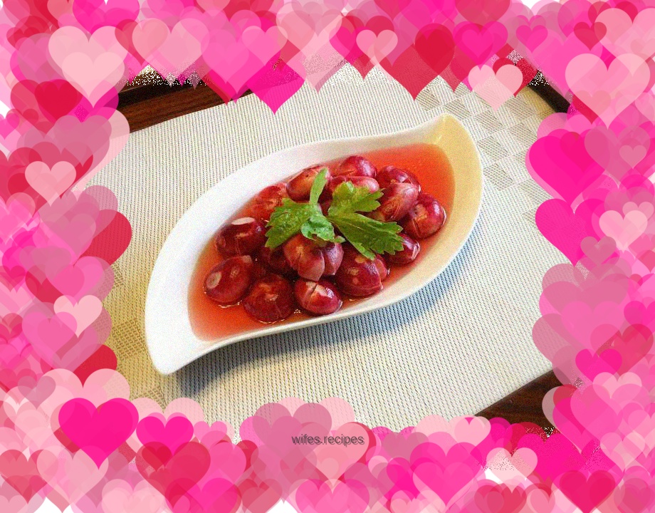 Sweet and sour cherry radish