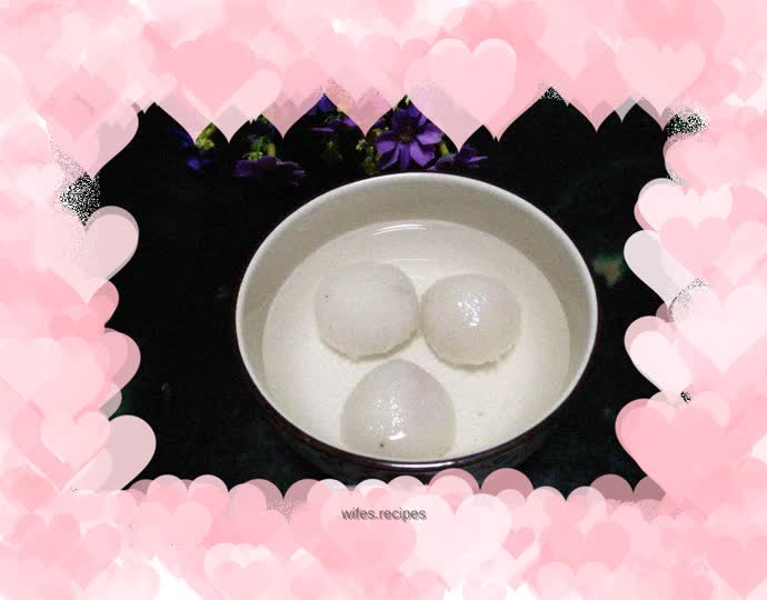 Hawthorn glutinous rice balls