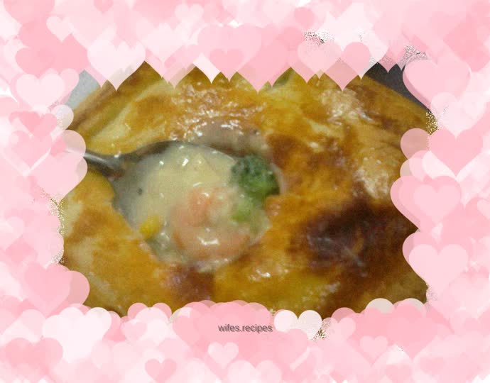 Valentine's Day Surprise - Cream Pastry Soup