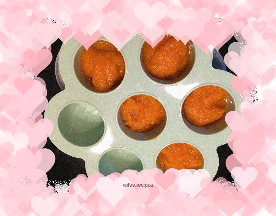 Carrot and Pumpkin Puree