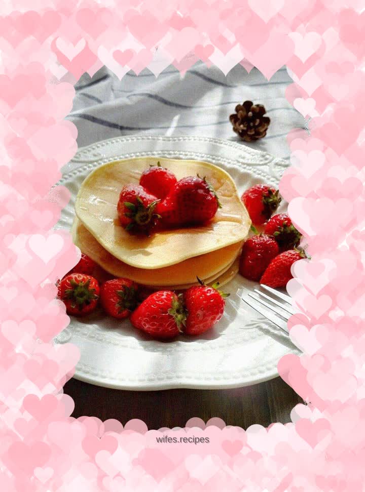 American milk waffles (no oil, no baking powder)