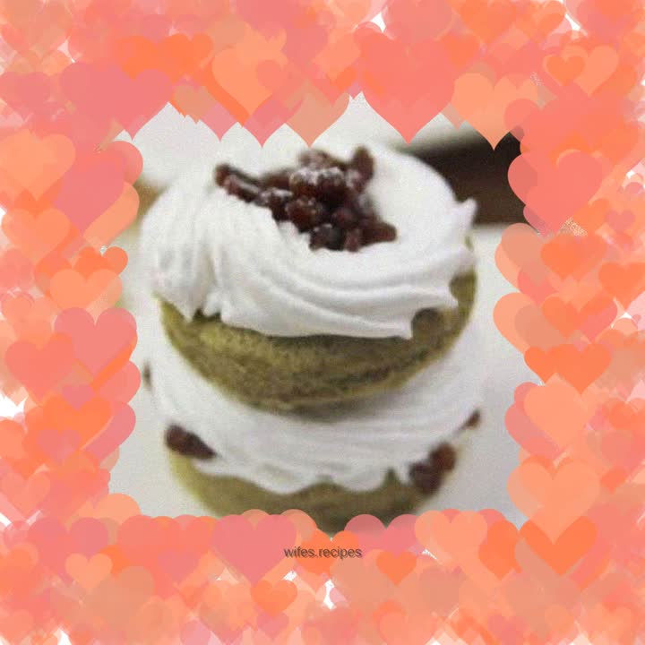 [Tomato Recipe] Matcha Secret - The sweetness of Matcha chiffon and cream