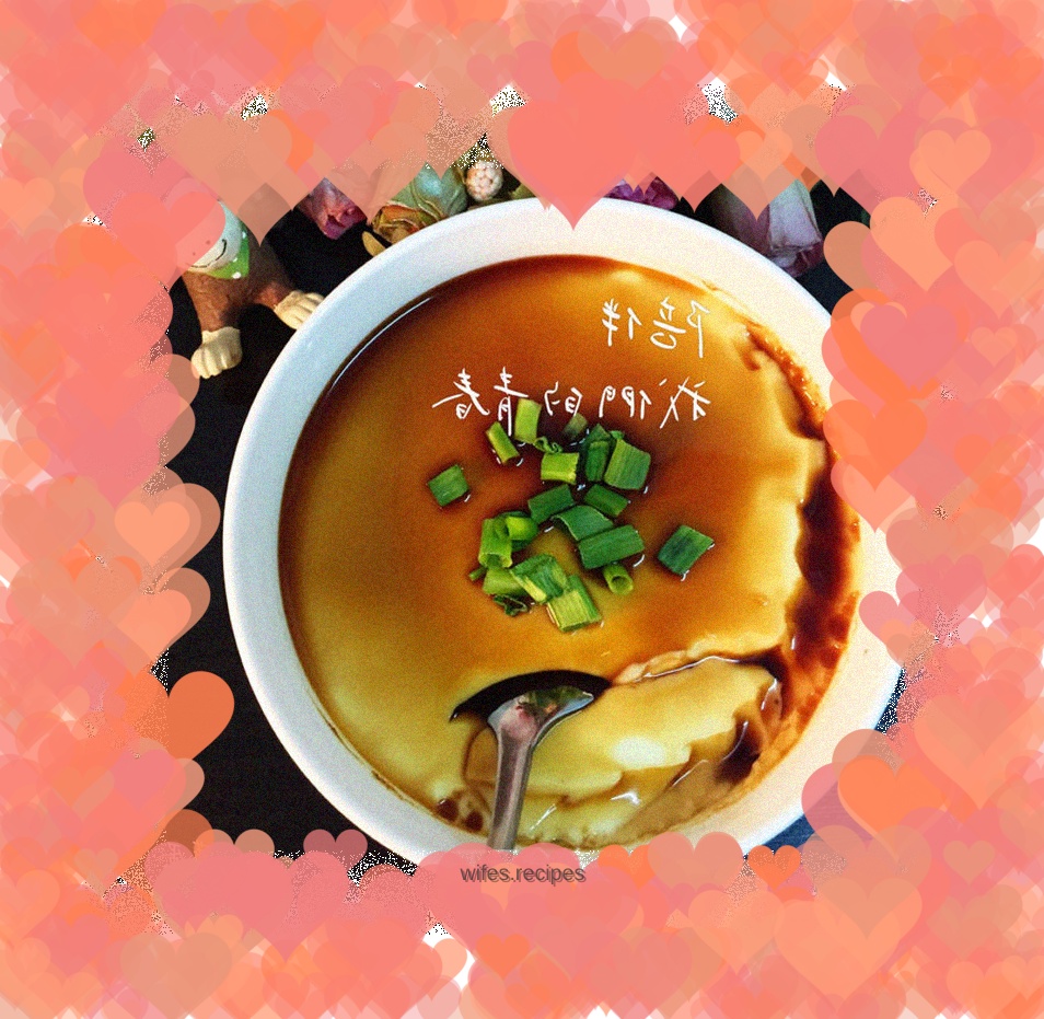 Tender and perfect steamed eggs