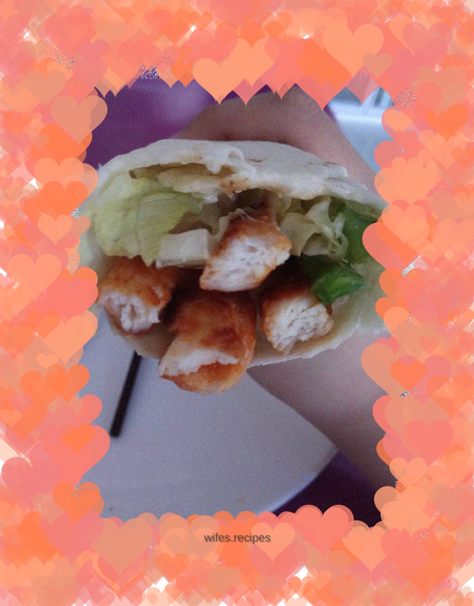 Orleans Chicken Wraps