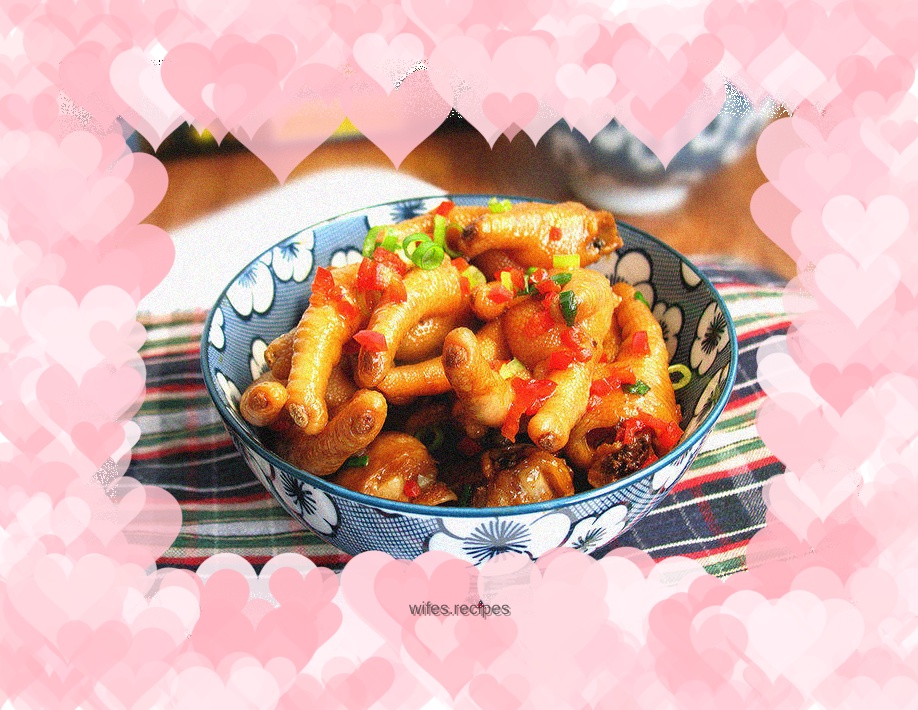 Steamed chicken feet