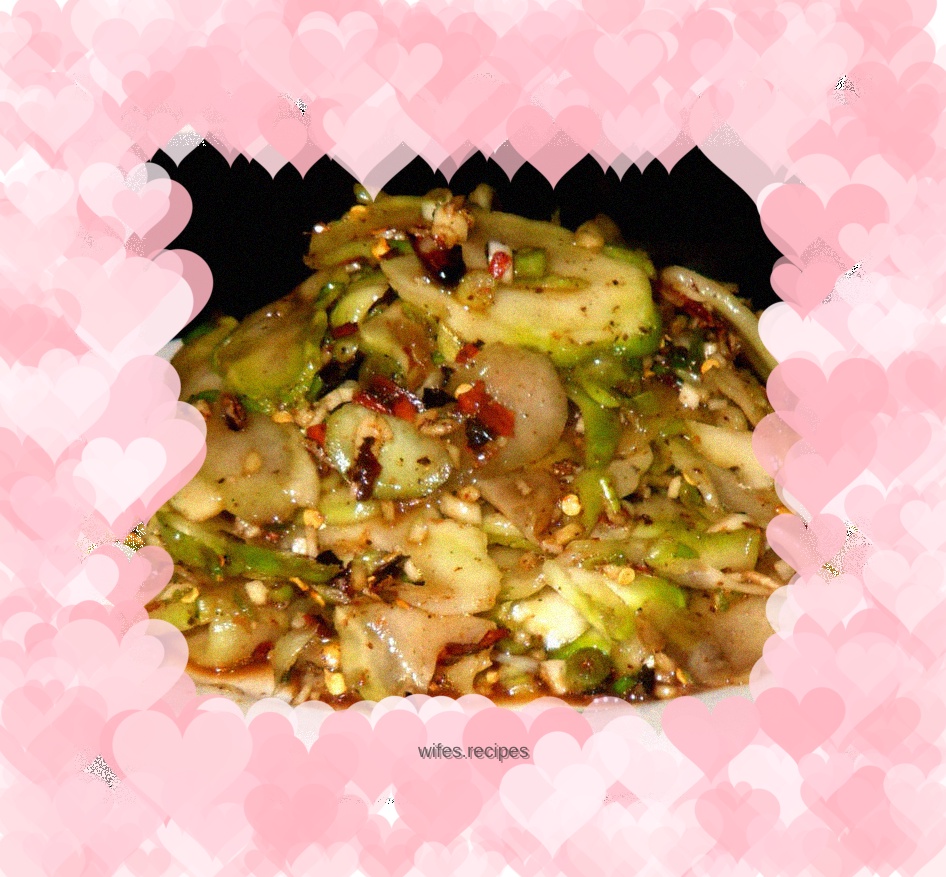 Spicy shell mixed vegetables