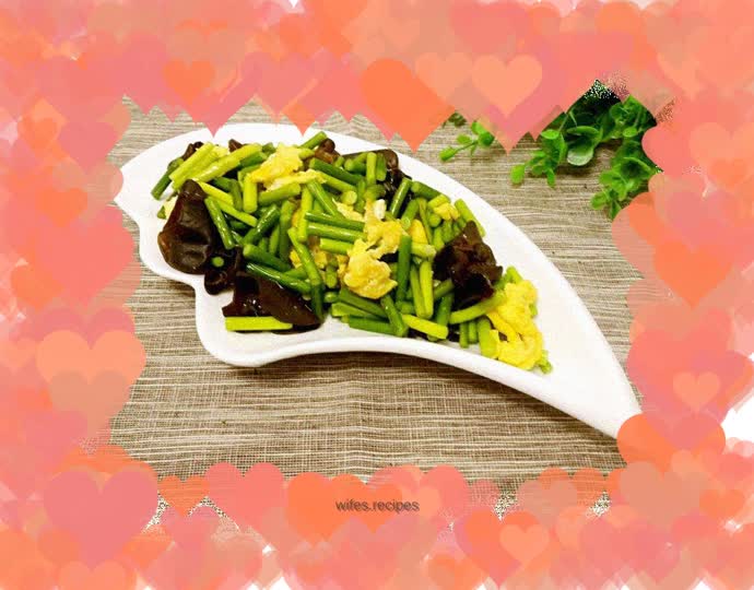 【Tianjin】Fried eggs with garlic and sprouts