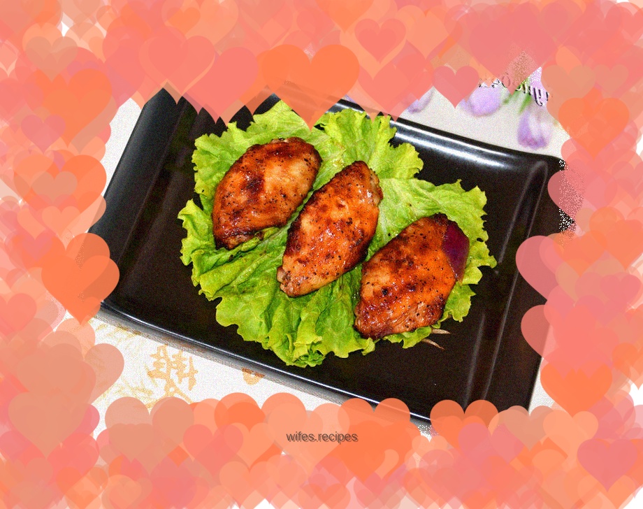 Black Pepper Chicken Wings (Air Fryer Version)