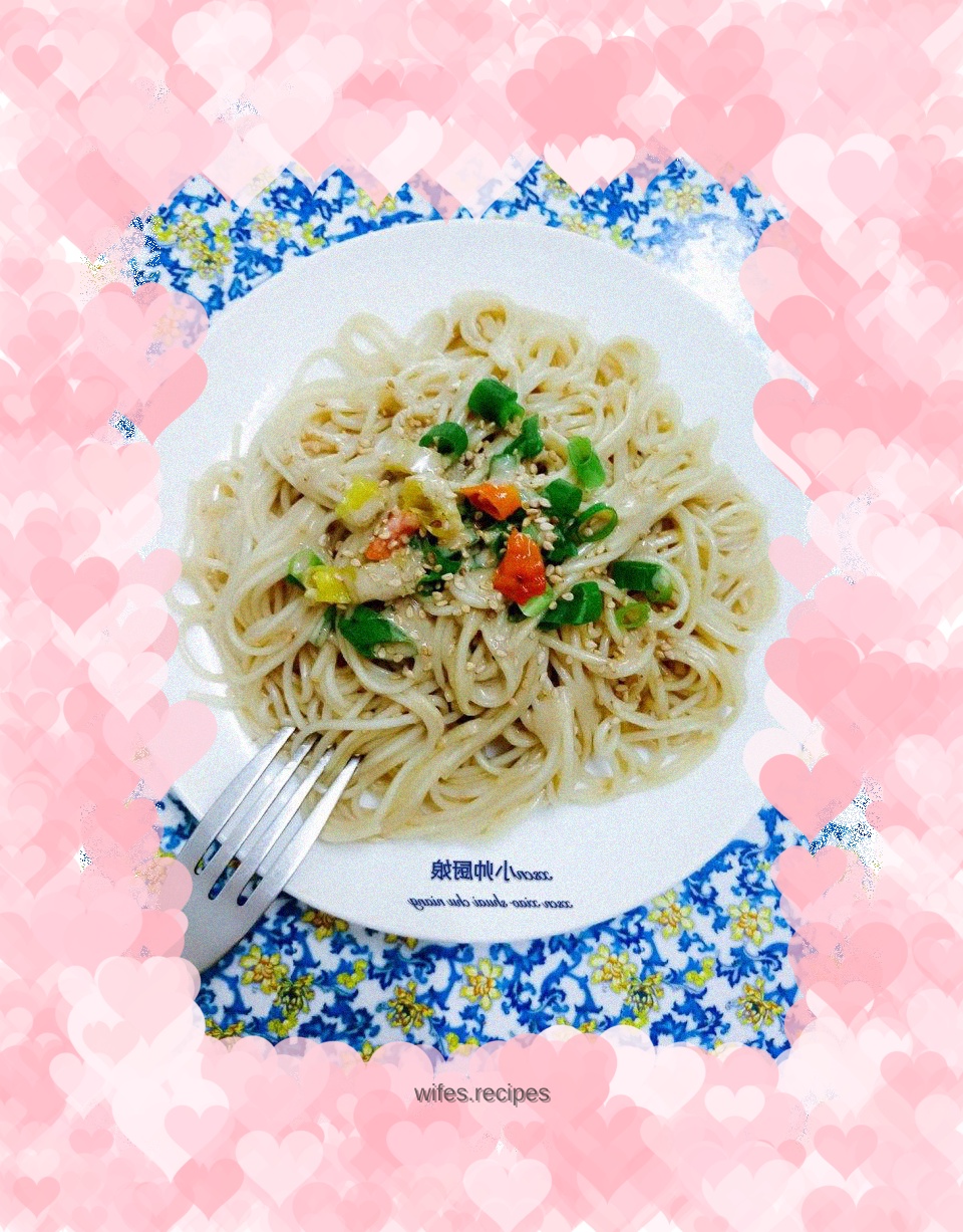 Pickled pepper cold cloud noodles