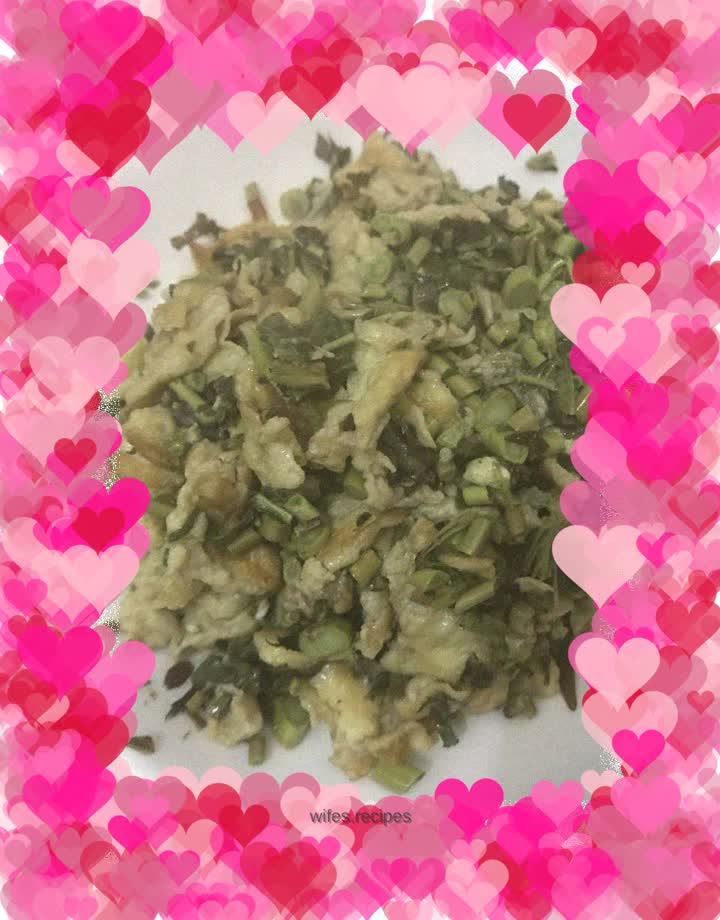 Chinese toon scrambled eggs