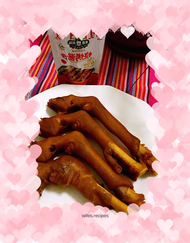 Braised lamb trotters - barbecue semi-finished products