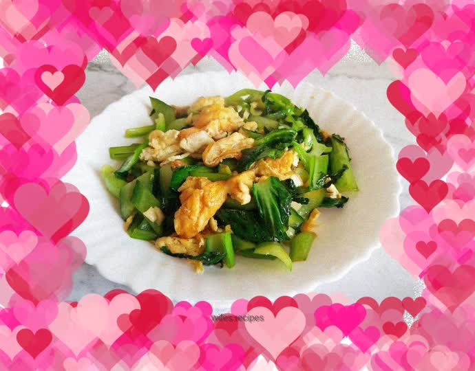 Rapeseed scrambled eggs