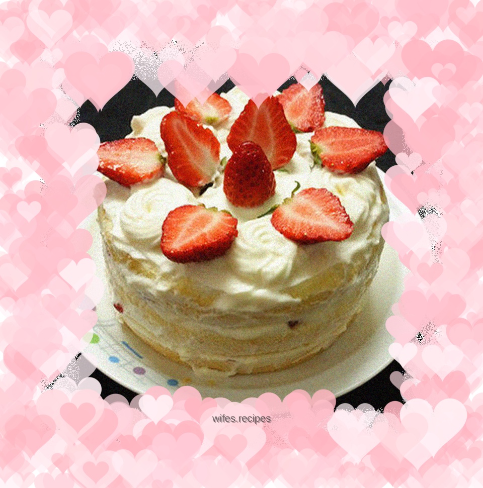 Strawberry Naked Cake