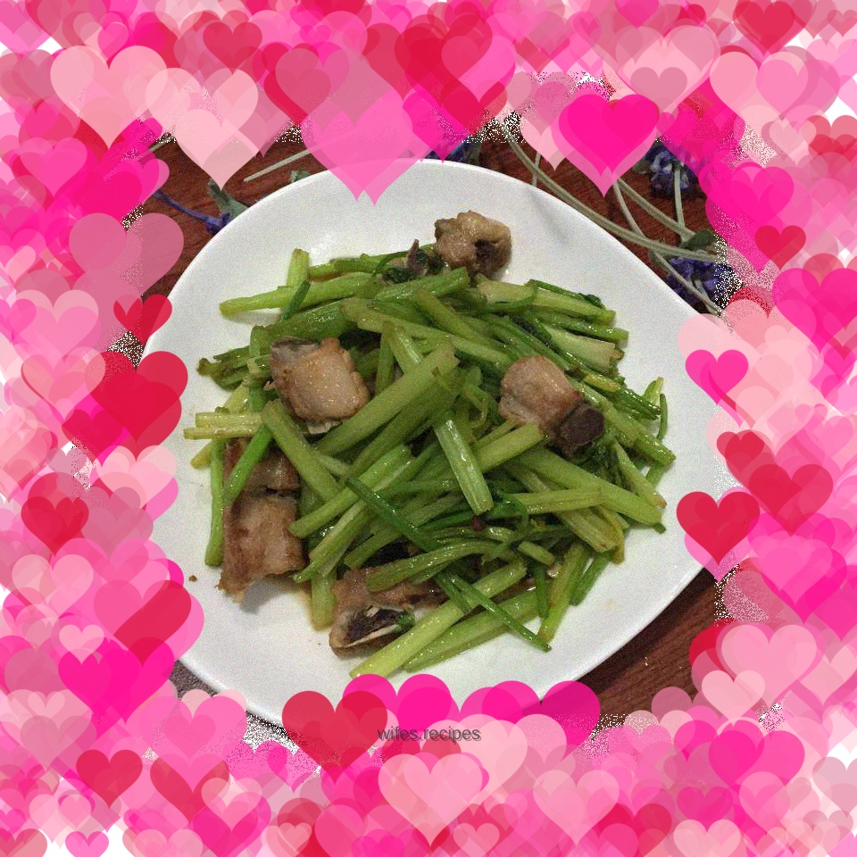 Braised Pork Ribs with Celery