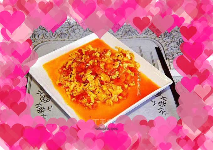 Spicy Tomato Scrambled Eggs