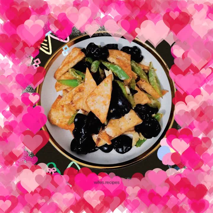 Home-style fried tofu