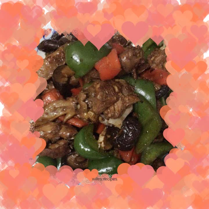 Braised chicken with rice