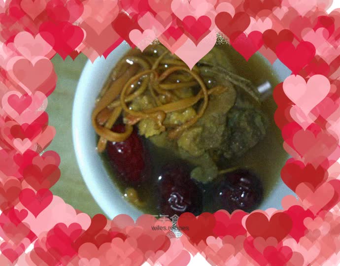 Dragon Bone Cordyceps Flower Soup