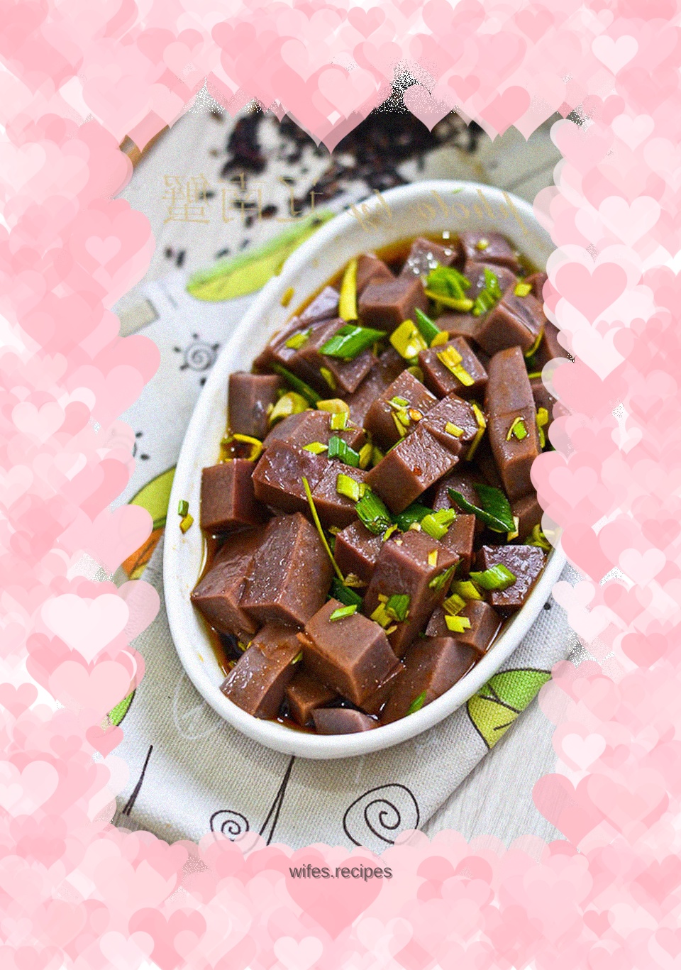 Black Rice Pork Skin Jelly