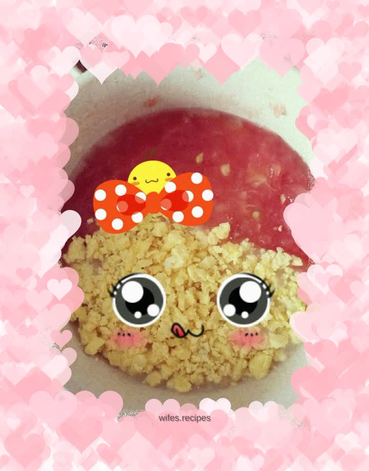 Tomato and egg noodle