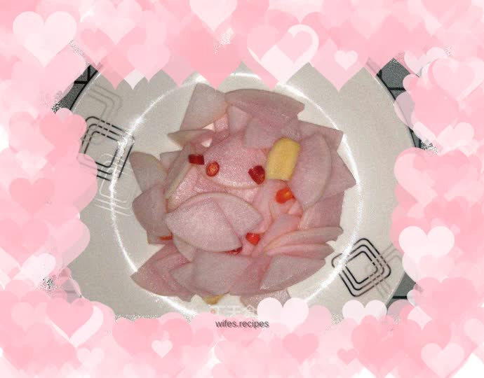 A must-eat appetizer all year round: pickled radish