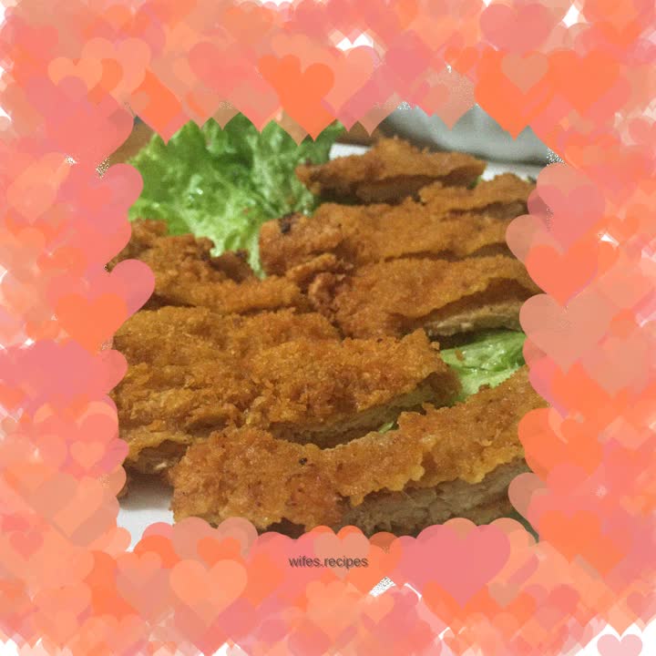 Fried pork cutlet