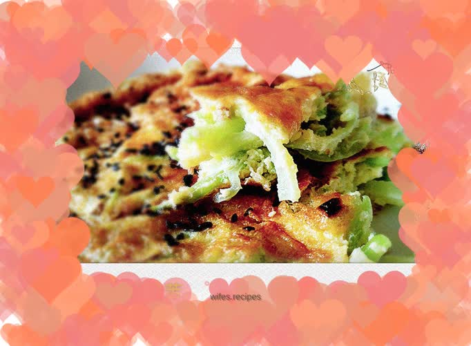 Bitter Melon Egg Pancake