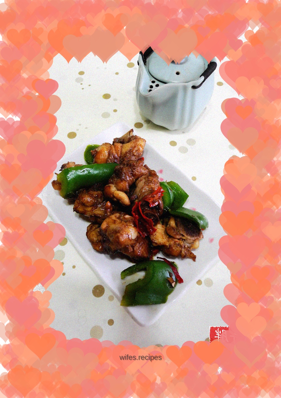 Stir-fried chicken nuggets