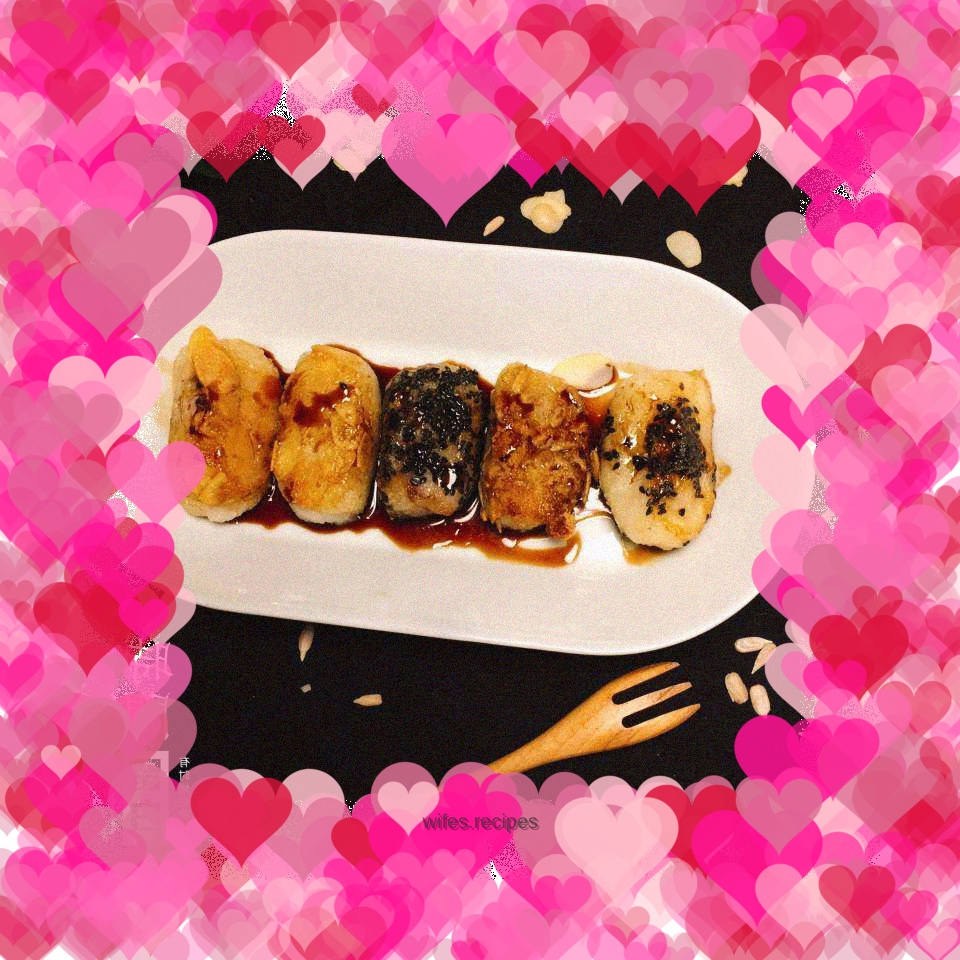 Nut glutinous rice cake