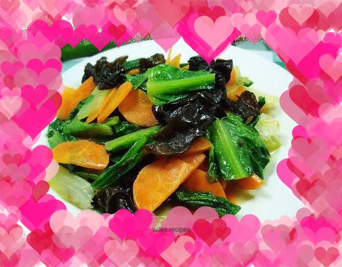 Stir-fried mixed vegetables