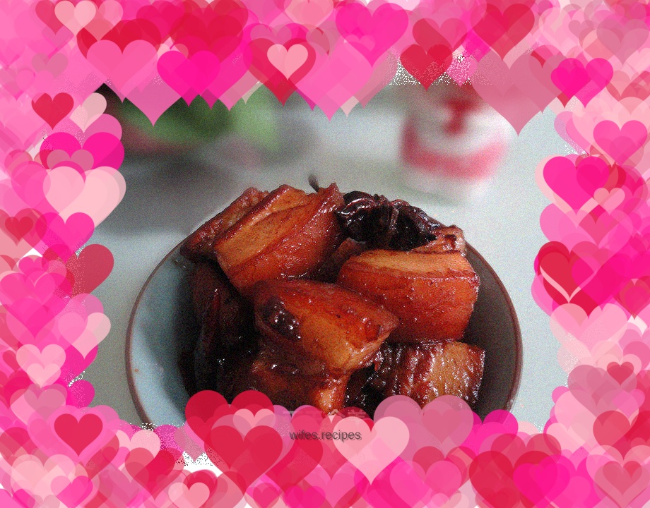 Secret recipe---braised pork