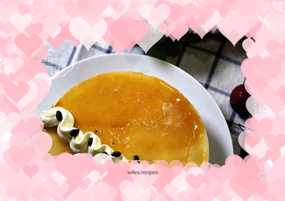 Bavarian panna cotta