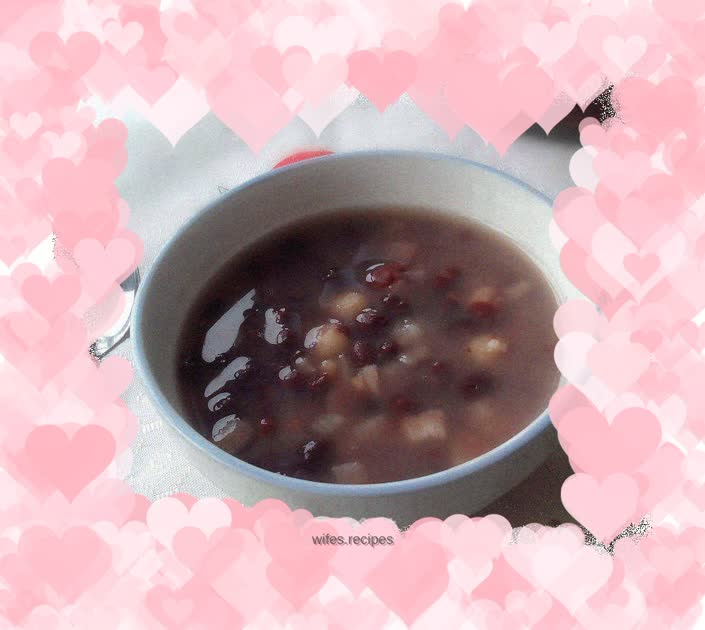 Replenishing Qi and nourishing blood——Red Bean and Yam Yuanzi Soup