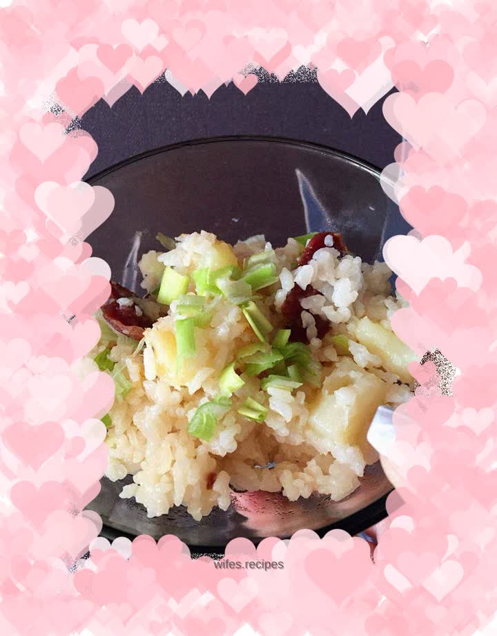 Braised Rice with Potatoes and Sausage