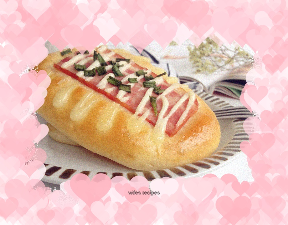 Chive Bacon Salad Bread