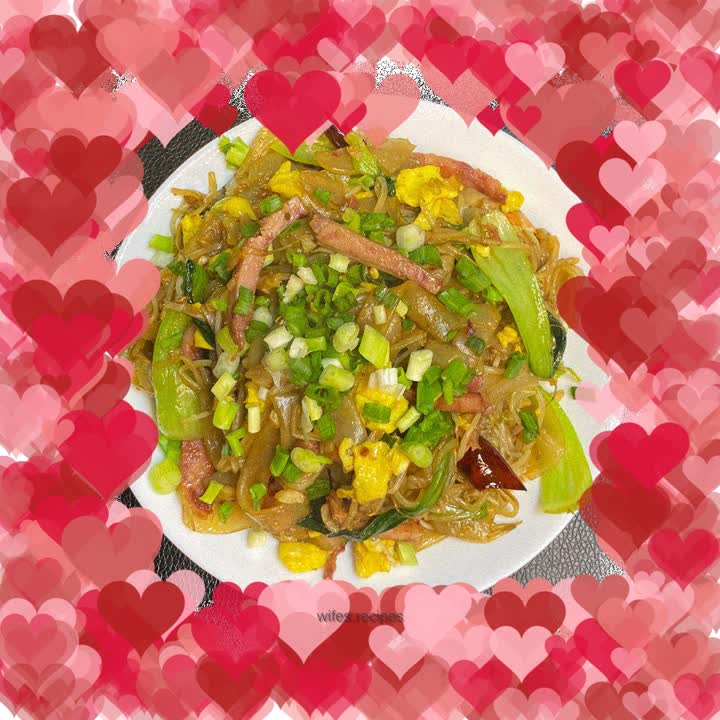 Hengyi ham and pork fried rice noodles