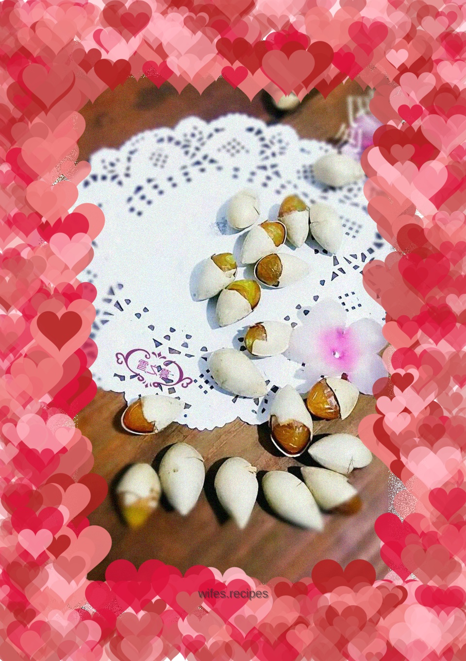 Microwave roasted ginkgo