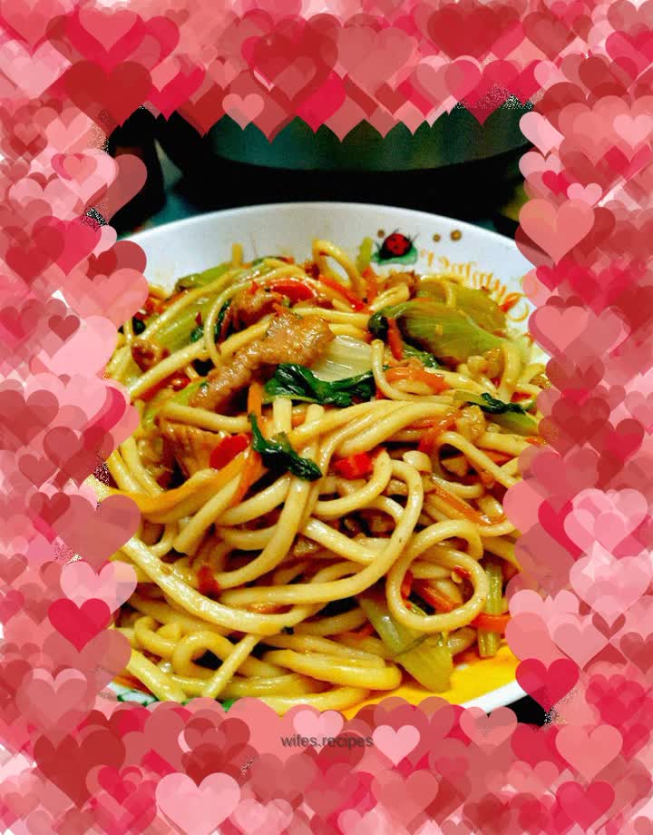 Golden Fried Noodles