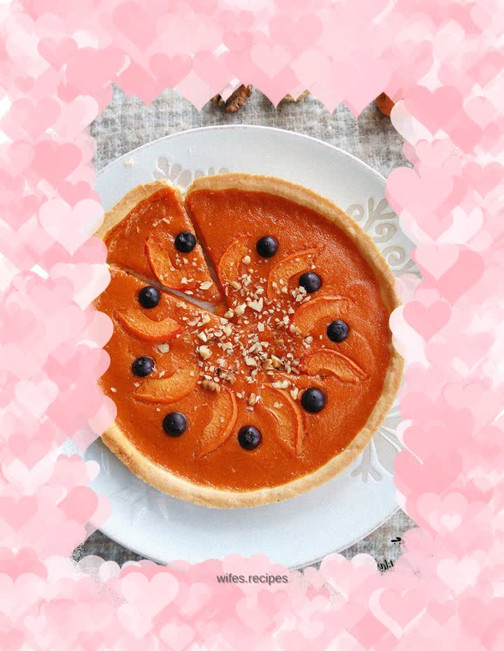 Walnut Sweet Apricot Pie