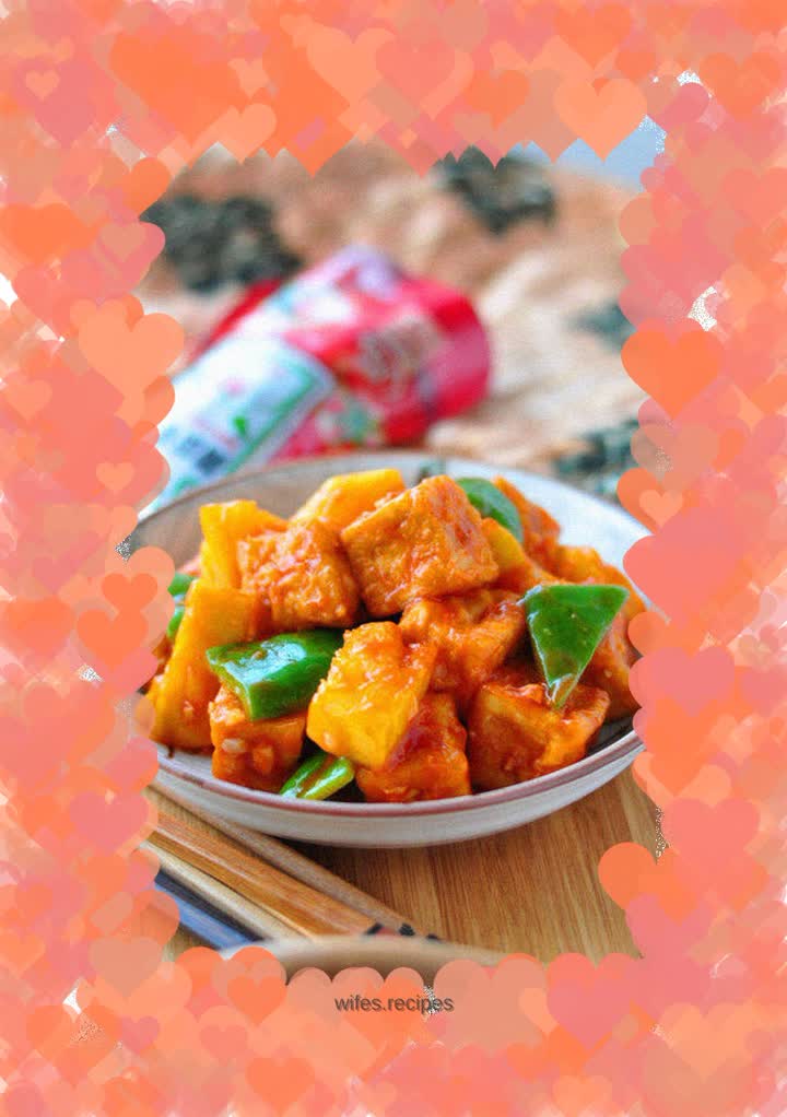 Sweet and sour tofu