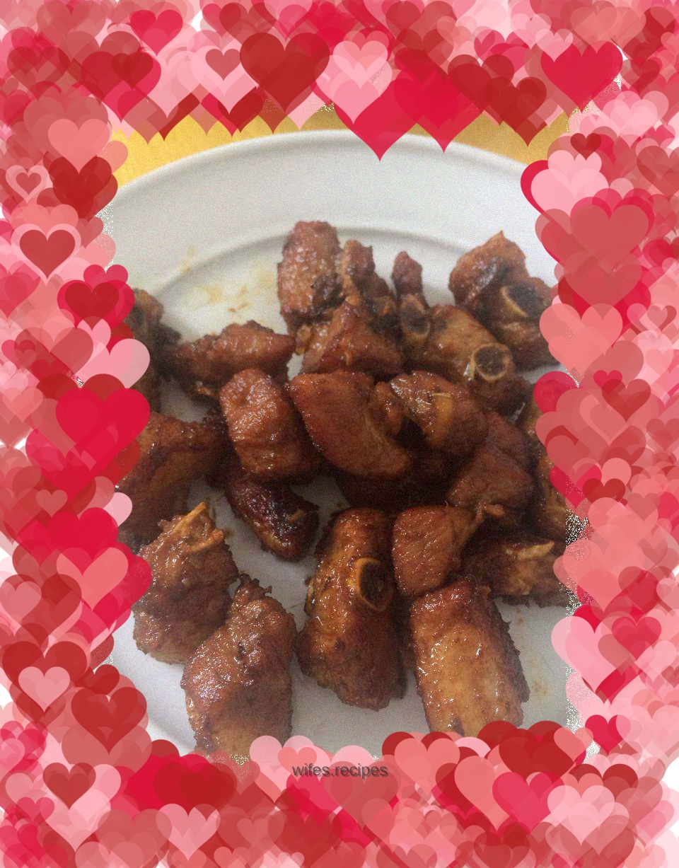 Fried Sweet and Sour Pork Ribs