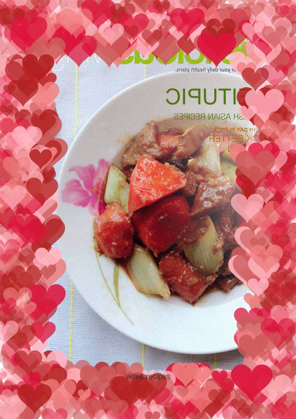 Beef stew with carrots