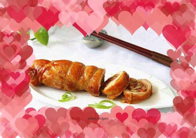 Grilled Chicken Sticky Rice Rolls