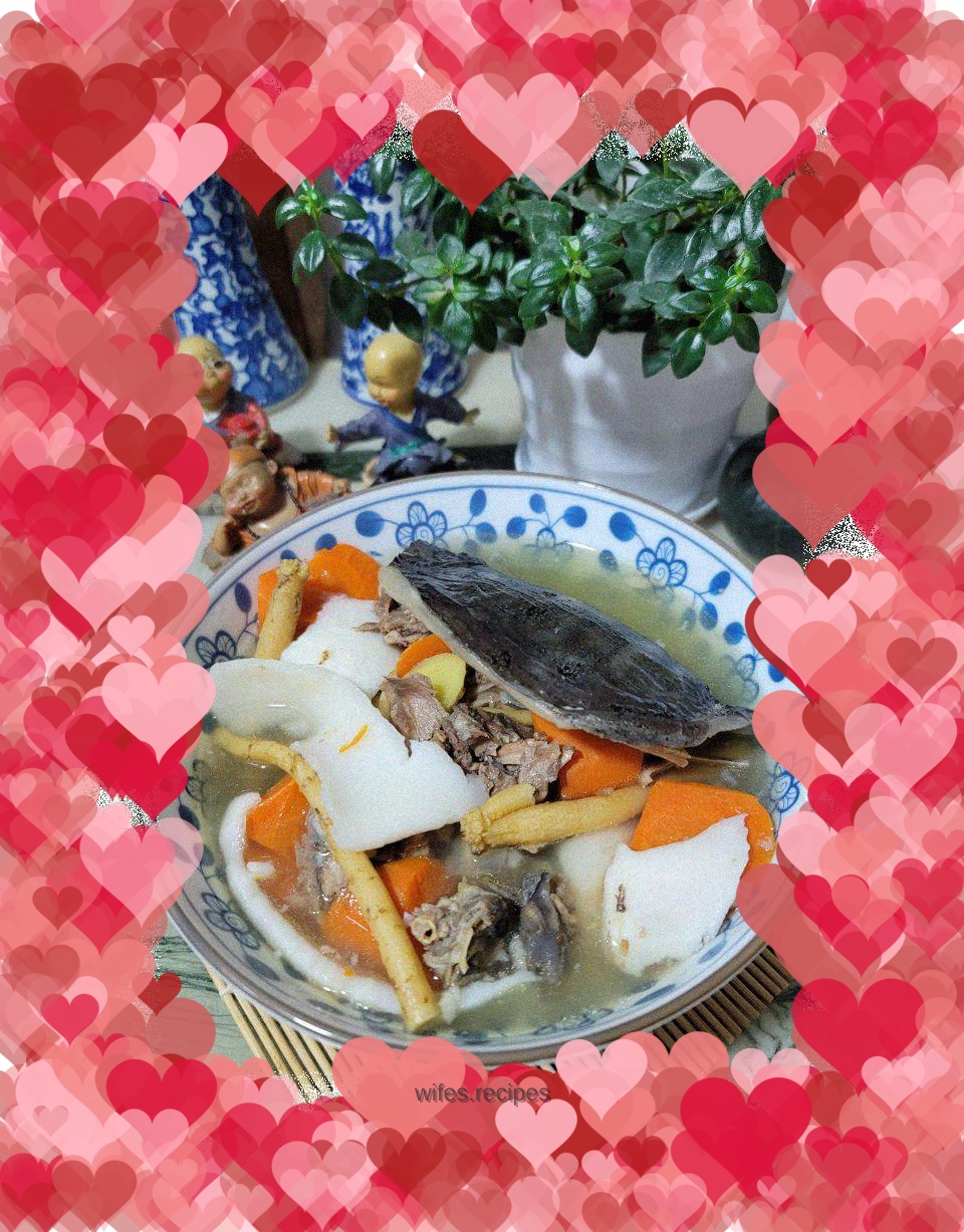 Fish and pork ribs soup