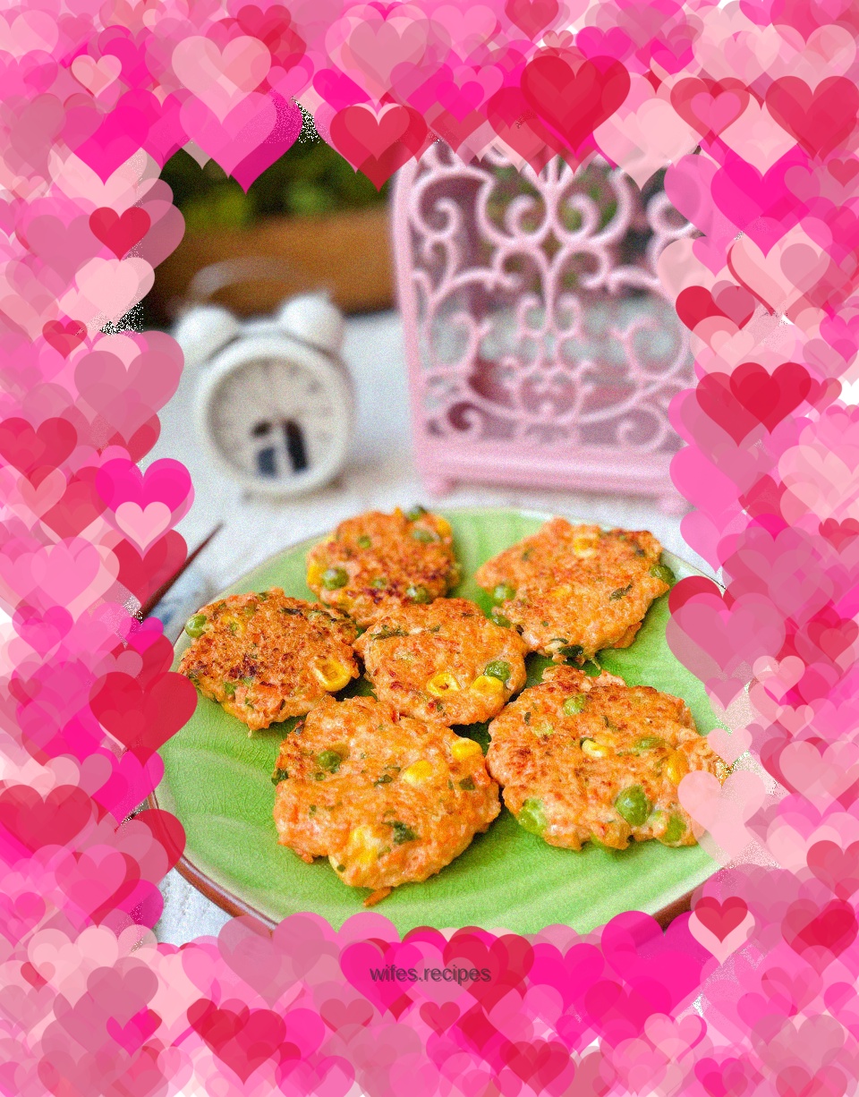 Chicken and Vegetable Pancake