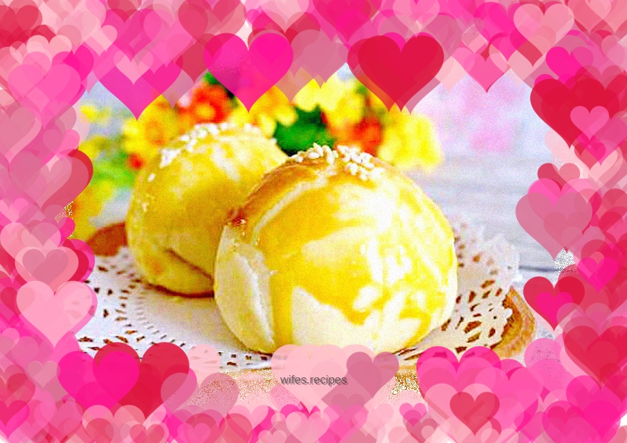 Vegetable oil version of egg yolk cake